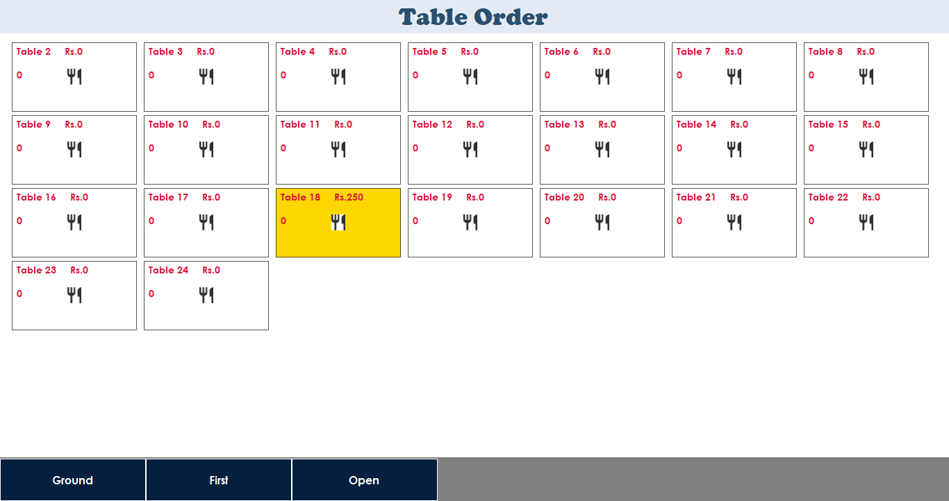 Restaurant Billing Software Kulu, Manali, Mandi Himachal Pradesh